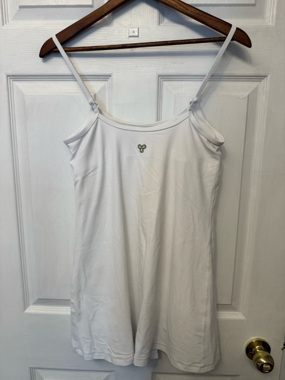 Golden BUTTER Toss Sweetheart Sports Dress, White, Size Medium, Aritzia - Picture 6 of 7